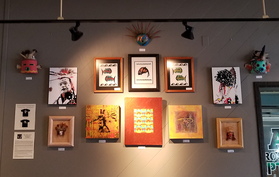 Art Exhibit at Showtime Pizzeria in Aptos