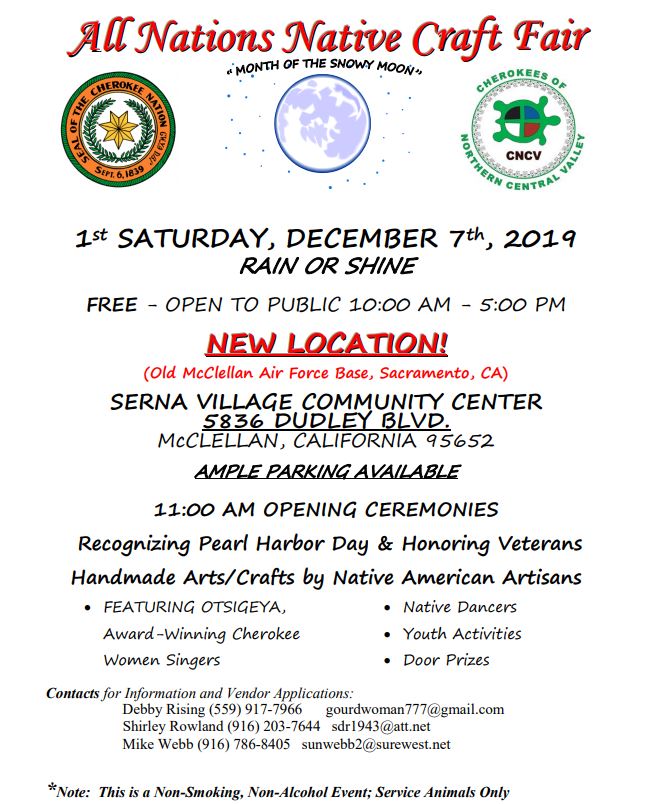 All Nations Native Craft Fair-We’ll Be There!