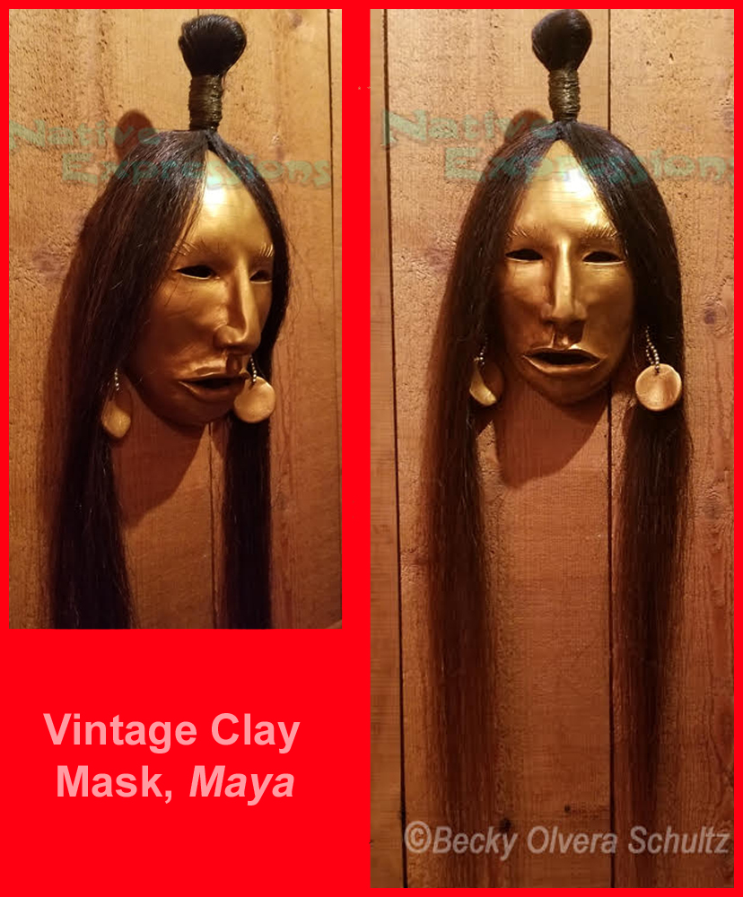 Native American Art Mask Joins Red Wolf Mask in Private Collection
