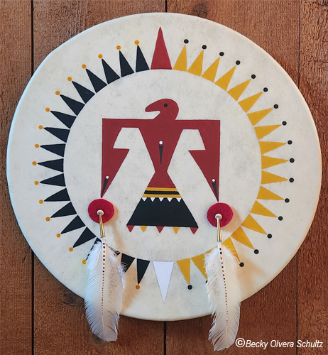 Thunderbird Rawhide Shield